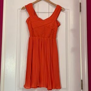 BB Dakota Peach Dress